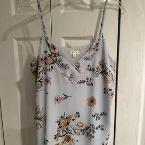 Floral Spaghetti Strap Top